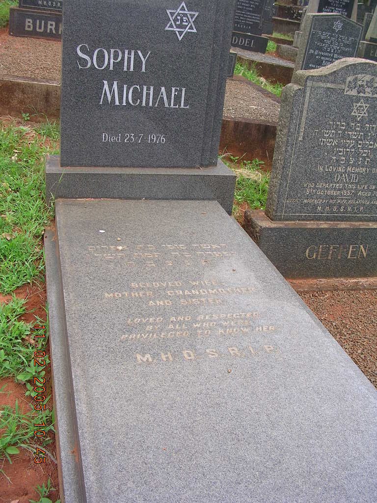 MICHAEL Sophy -1976