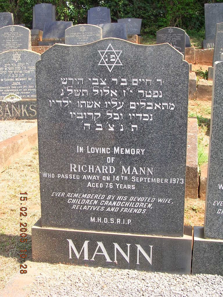 MANN Richard -1973