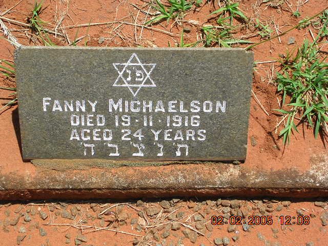 MICHAELSON Fanny -1916