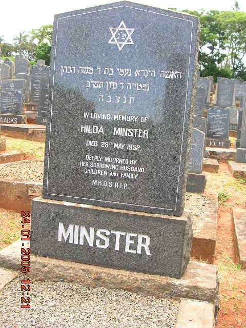MINSTER Hilda -1952