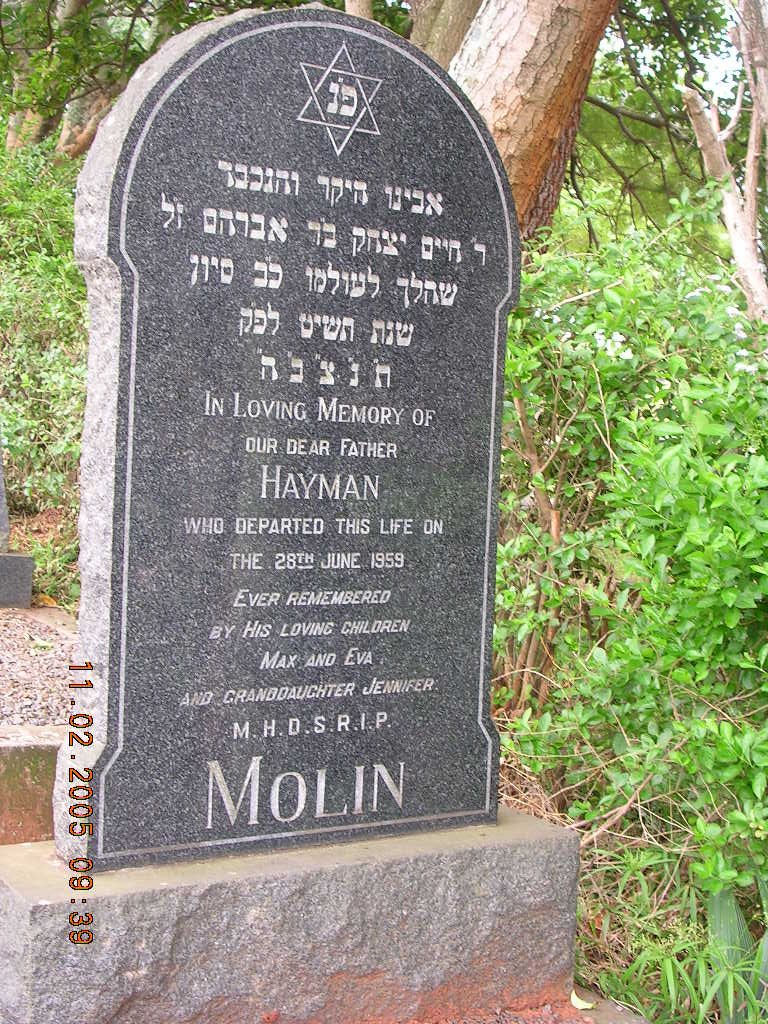 MOLIN Hayman -1959