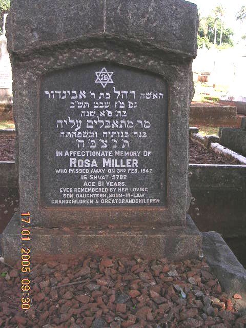 MILLER Rosa -1942