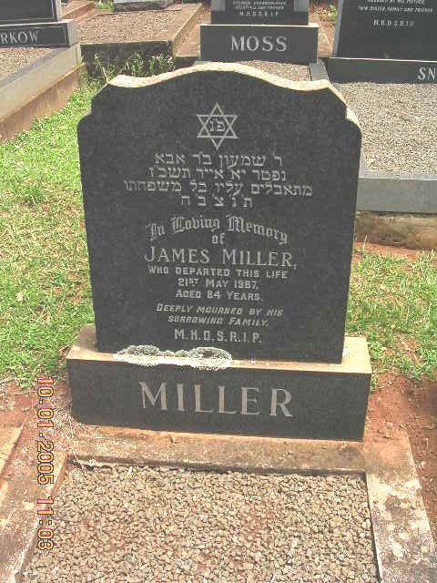 MILLER James -1987