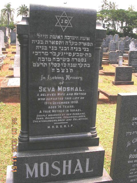MOSHAL Seva -1938