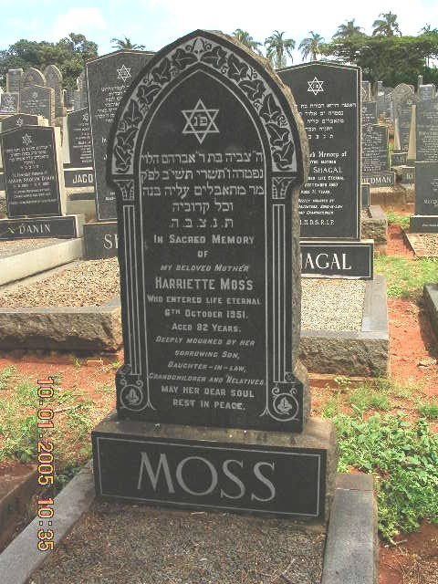 MOSS Harriette -1951