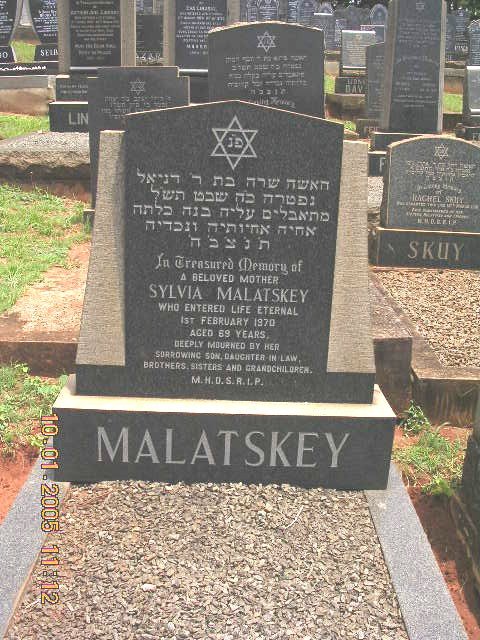 MALATSKEY Sylvia -1970