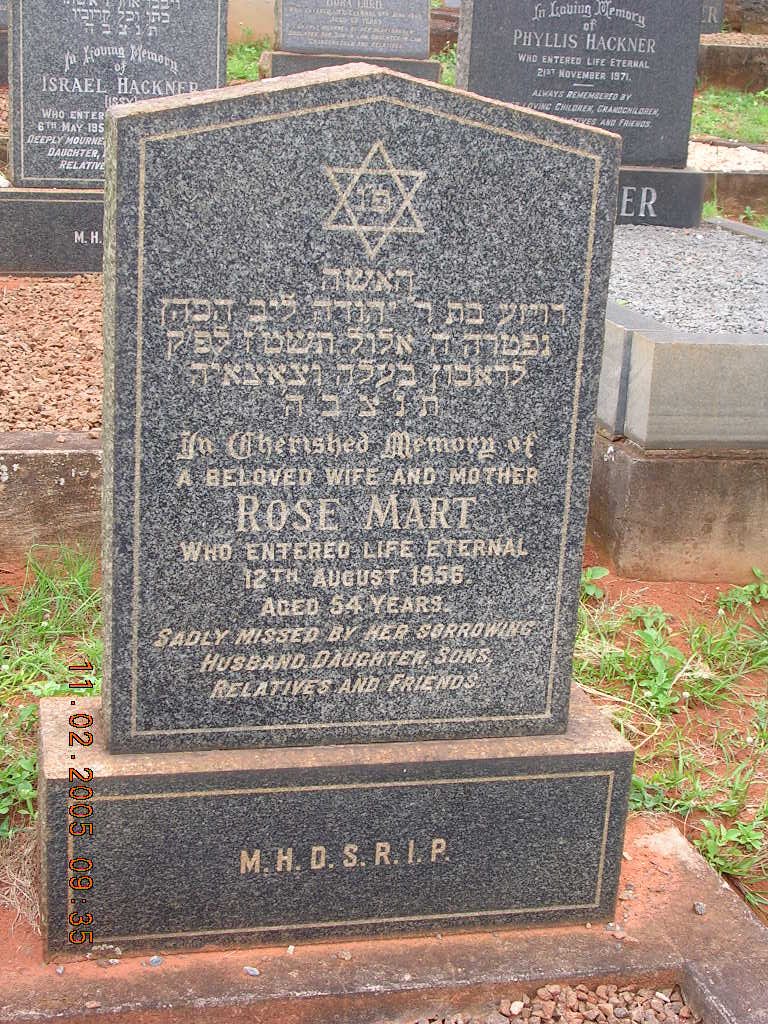 MART Rose -1956