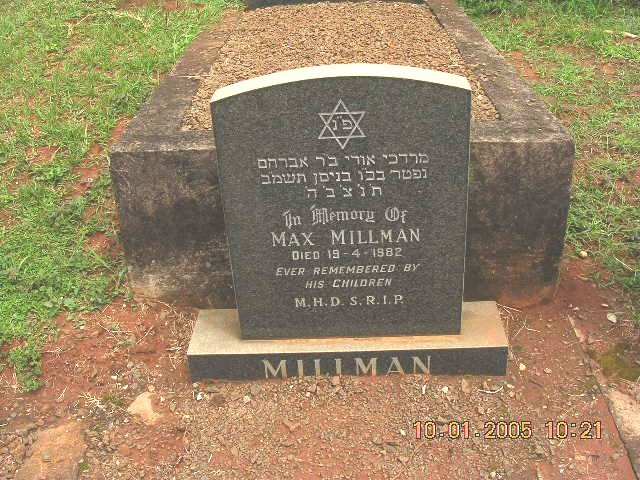 MILLMAN Max -1982