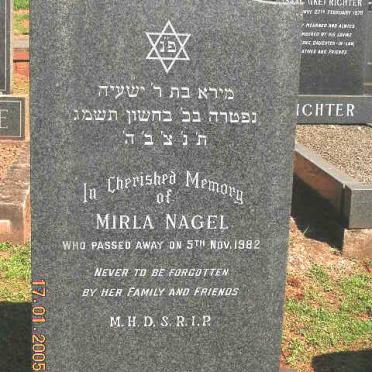 NAGEL Mirla -1982