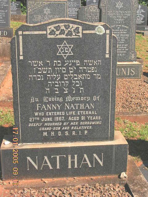 NATHAN Fanny -1967