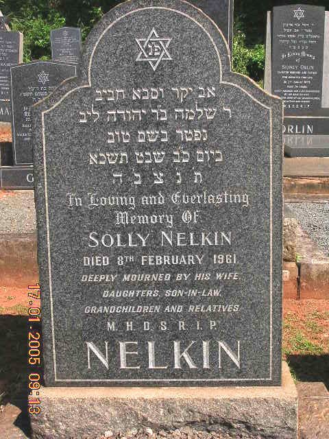 NELKIN Solly -1961