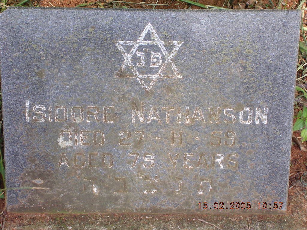 NATHANSON Isidore -1959