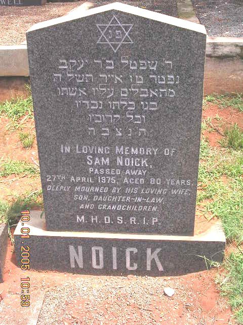 NOICK Sam -1975