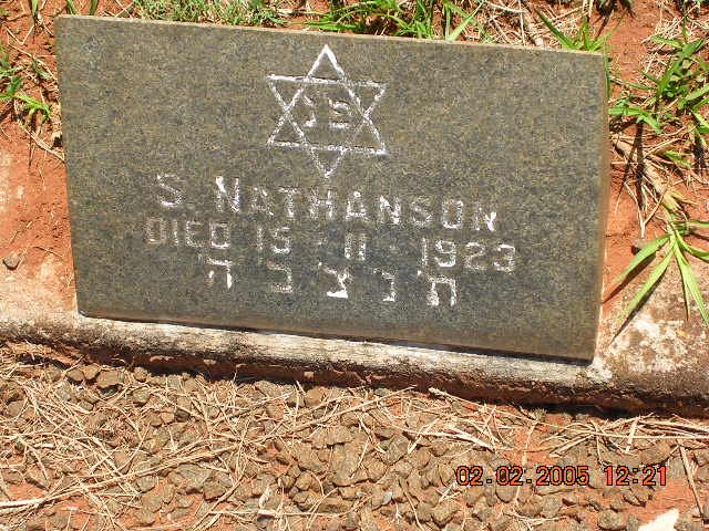 NATHANSON S. -1923