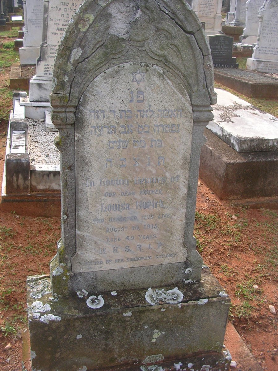 NURICK Louisa -1915