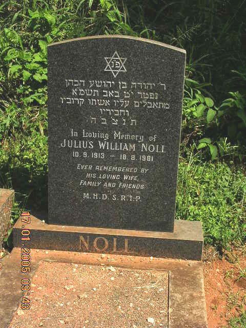 NOLL Julius William 1913-1981