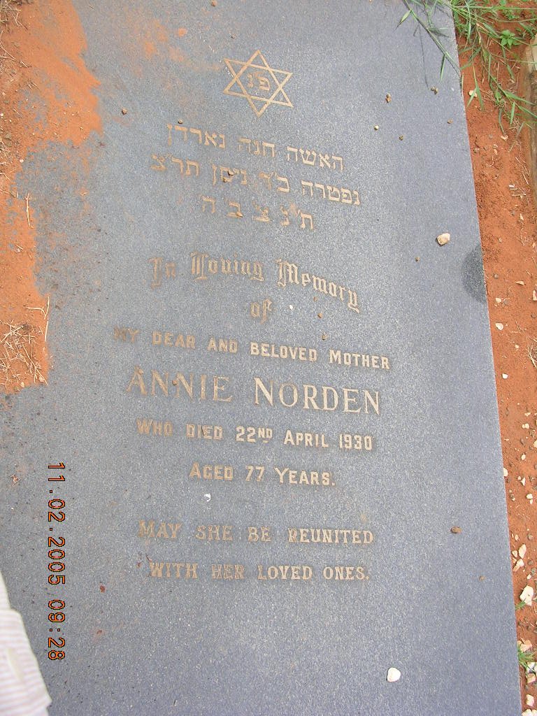 NORDEN Annie -1930
