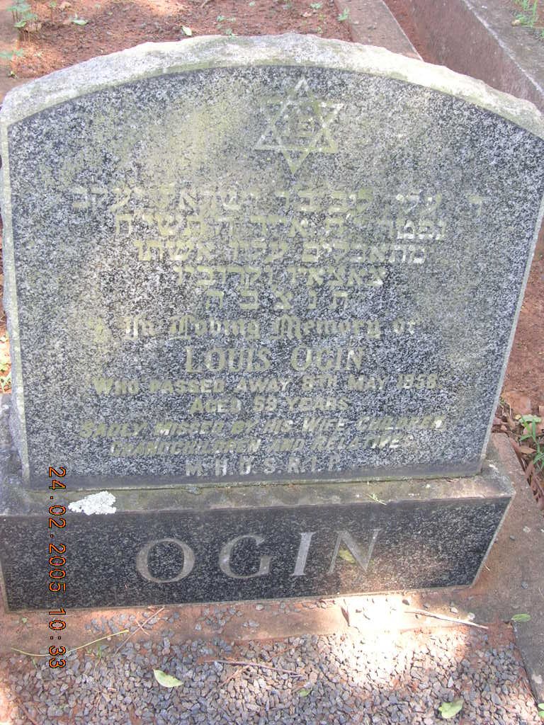OGIN Louis -1958