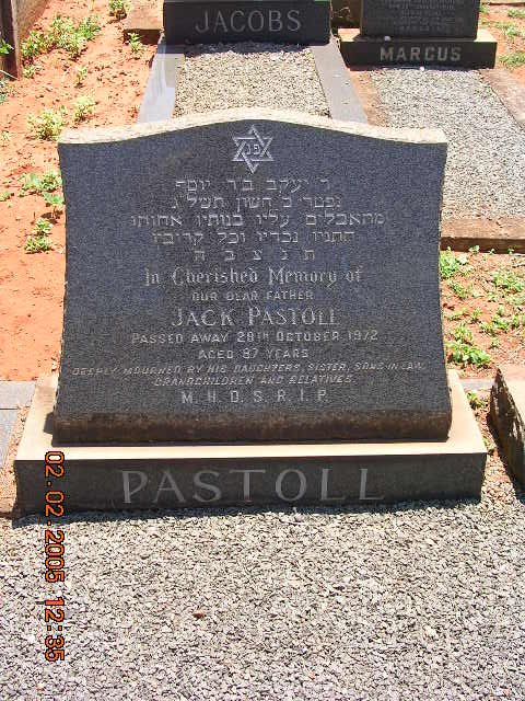 PASTOLL Jack -1972