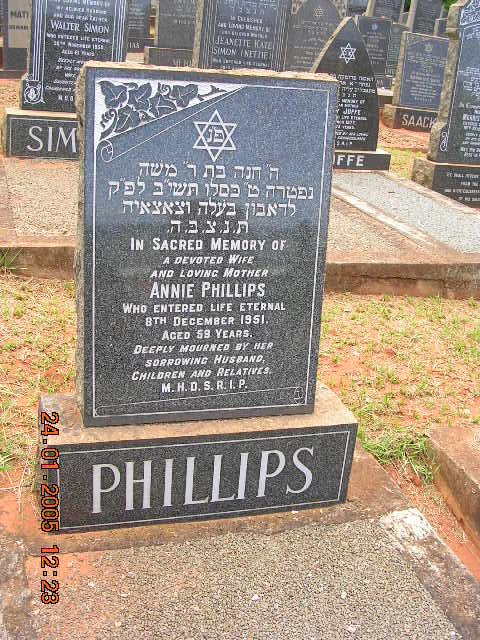 PHILLIPS Annie -1951