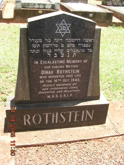ROTHSTEIN Dinah -1945