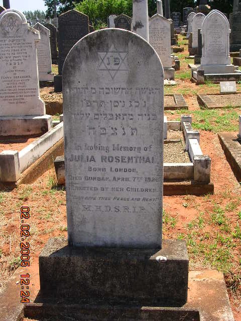 ROSENTHAL Julia -1925