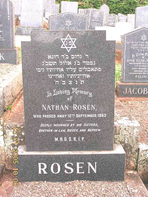 ROSEN Nathan -1963