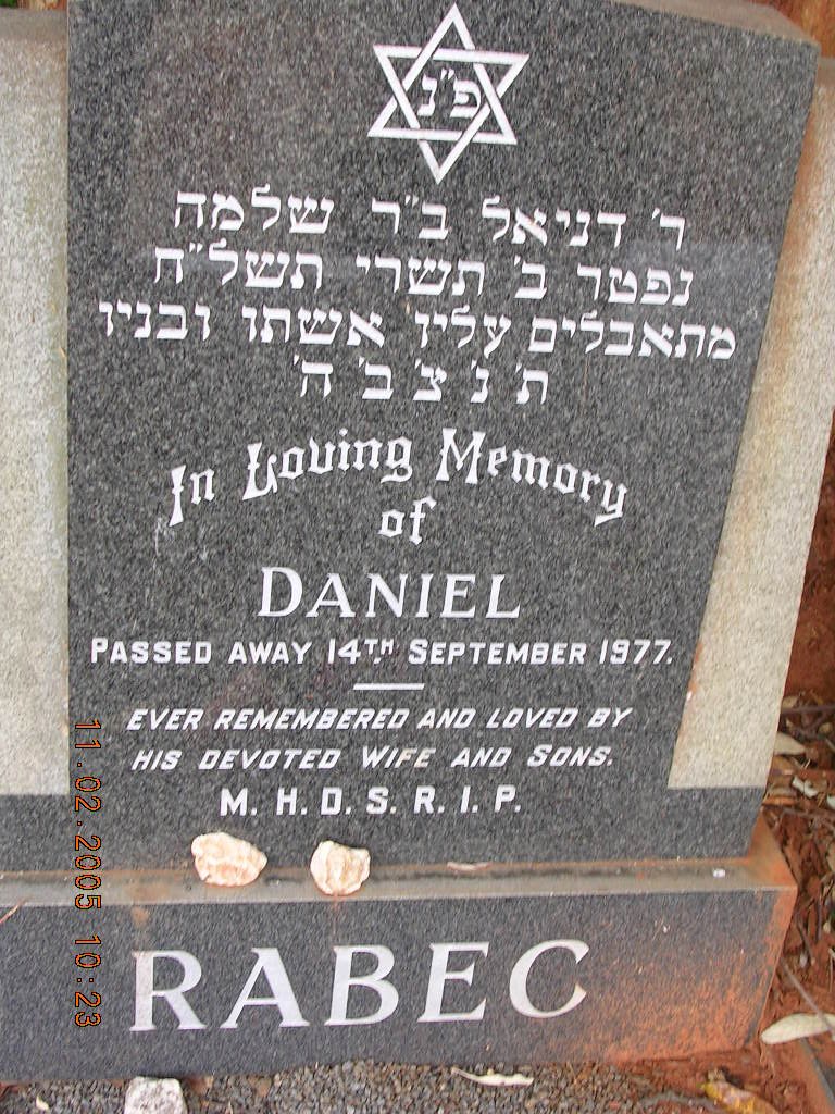 RABEC Daniel -1977