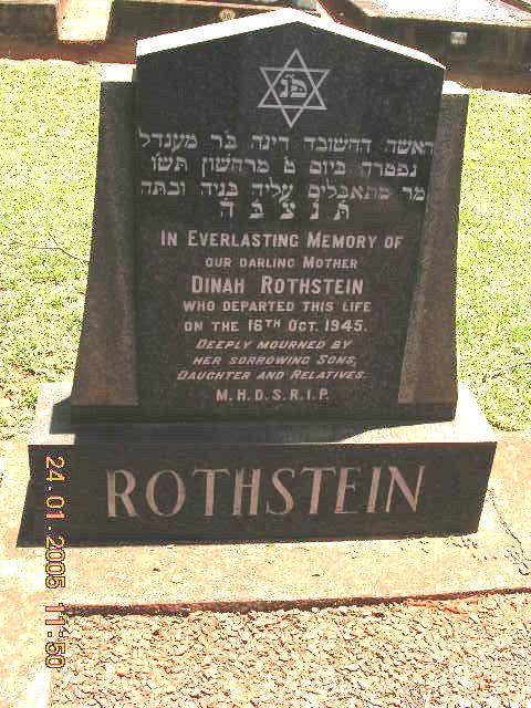 ROTHSTEIN Dinah -1945