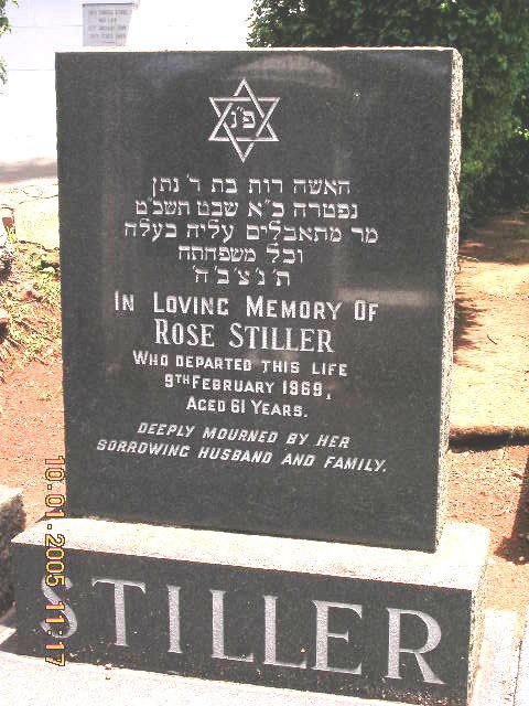 STILLER Rose -1969