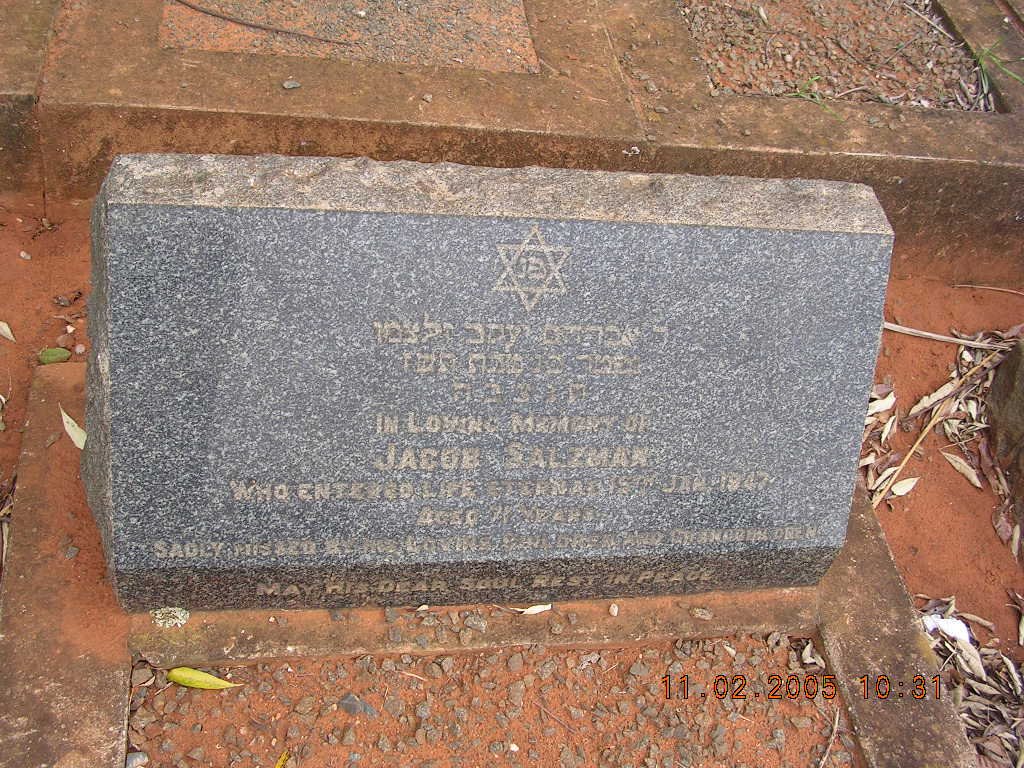 SALZMAN Jacob -1947