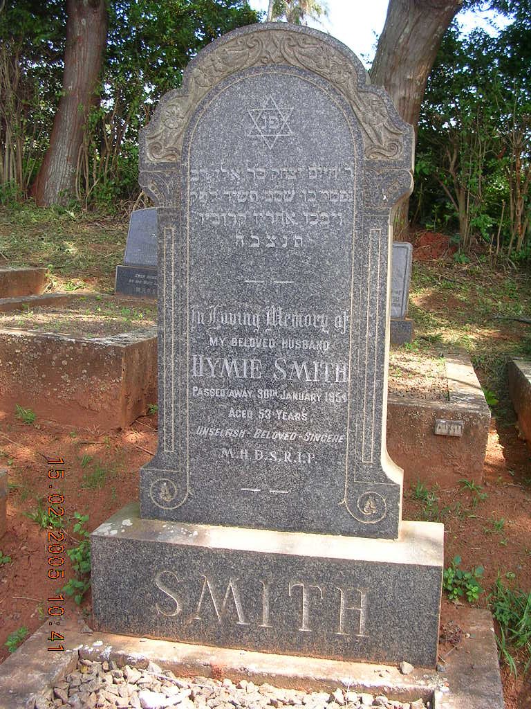 SMITH Hymie -1954
