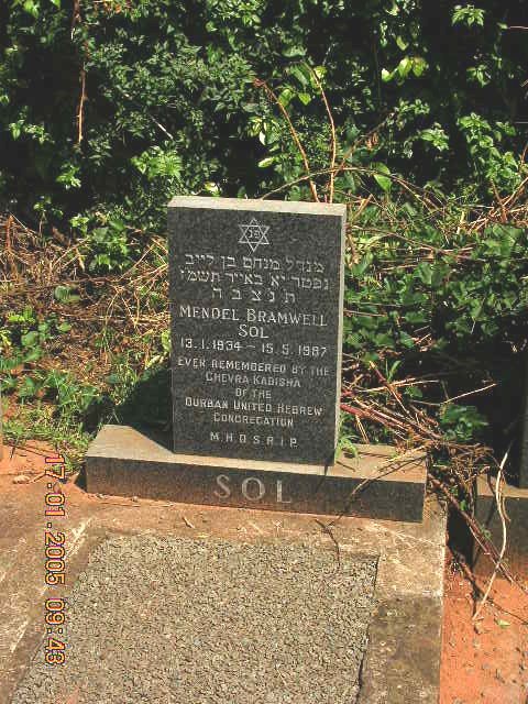 SOL Mendel Bramwell 1934-1987