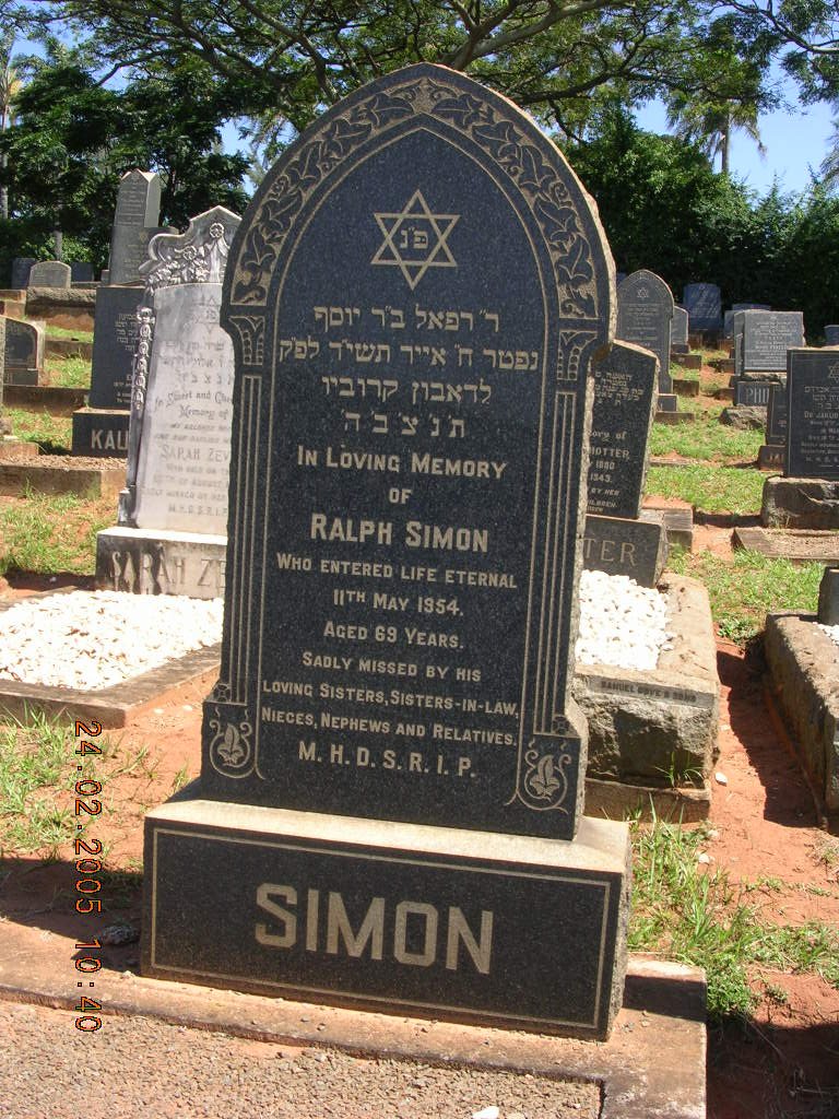 SIMON Ralph -1954