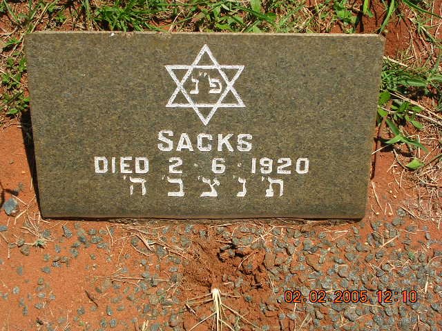 SACKS  -1920