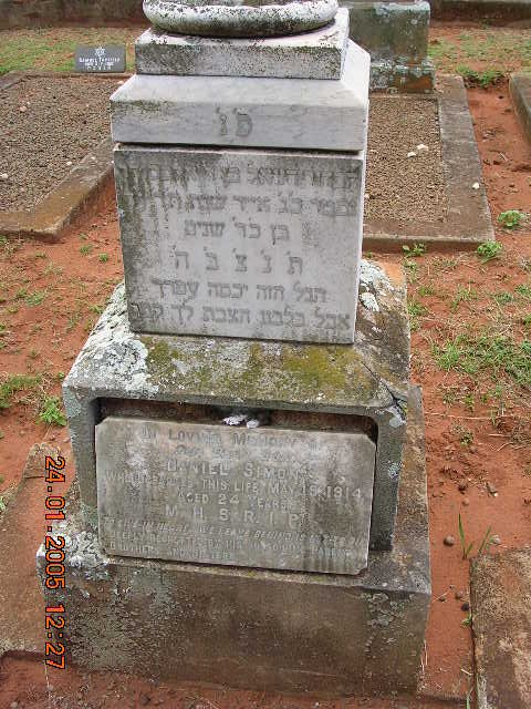SIMON Daniel -1914