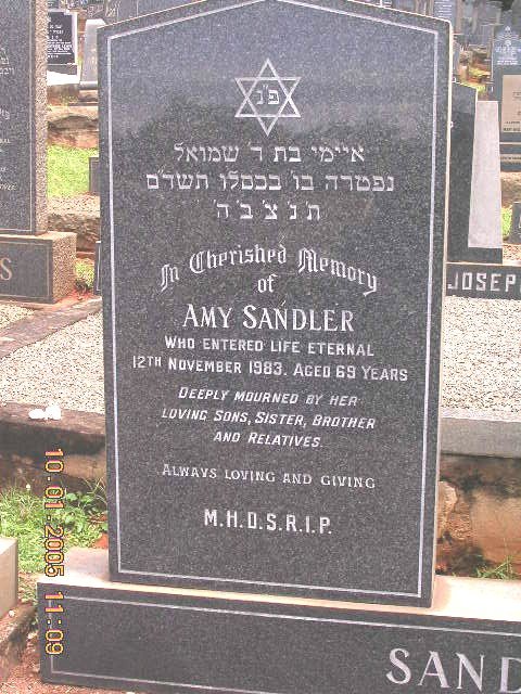 SANDLER Amy -1983