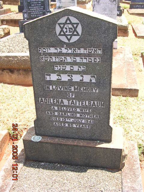 TAITELBAUM Adilena -1941