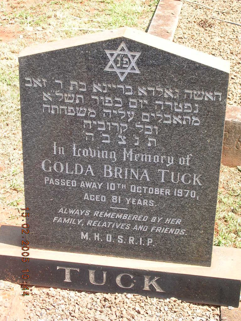 TUCK Golda Brina -1970