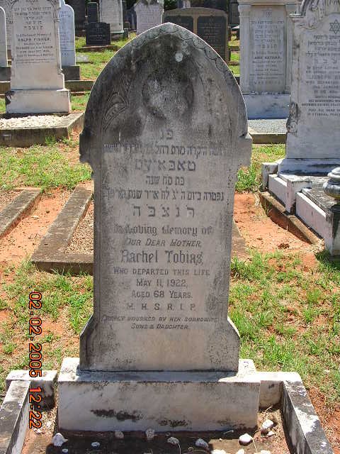 TOBIAS Rachel -1922