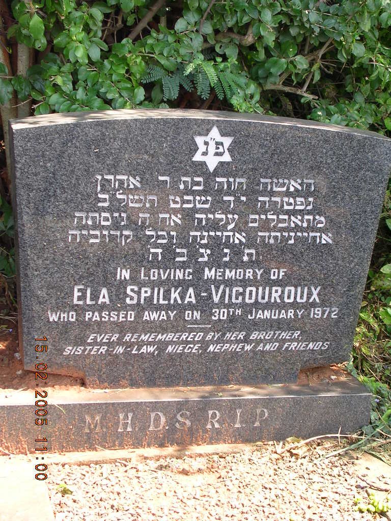 VIGOUROUX Ela, SPILKA -1972
