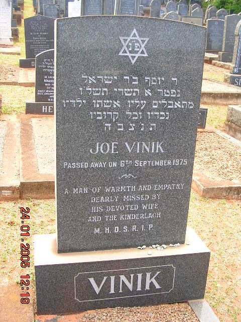 VINIK Joe -1975