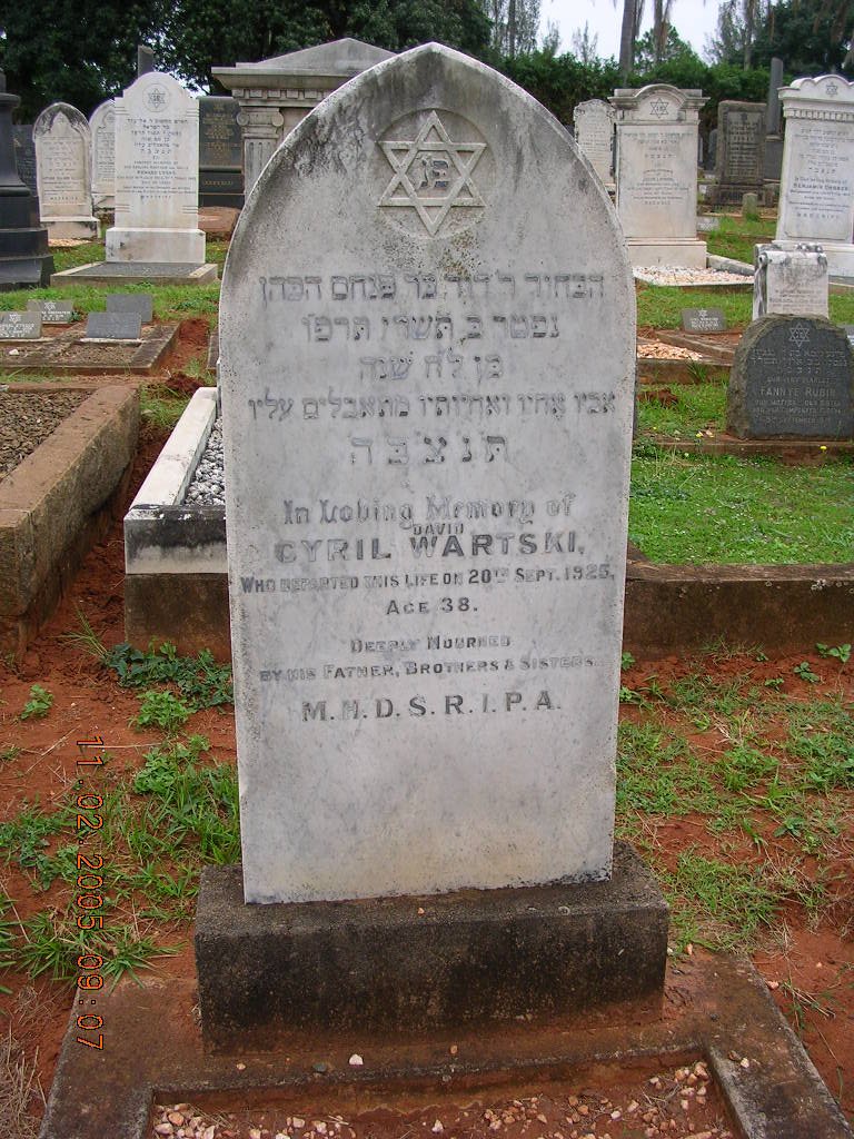WARTSKI Cyril -1925