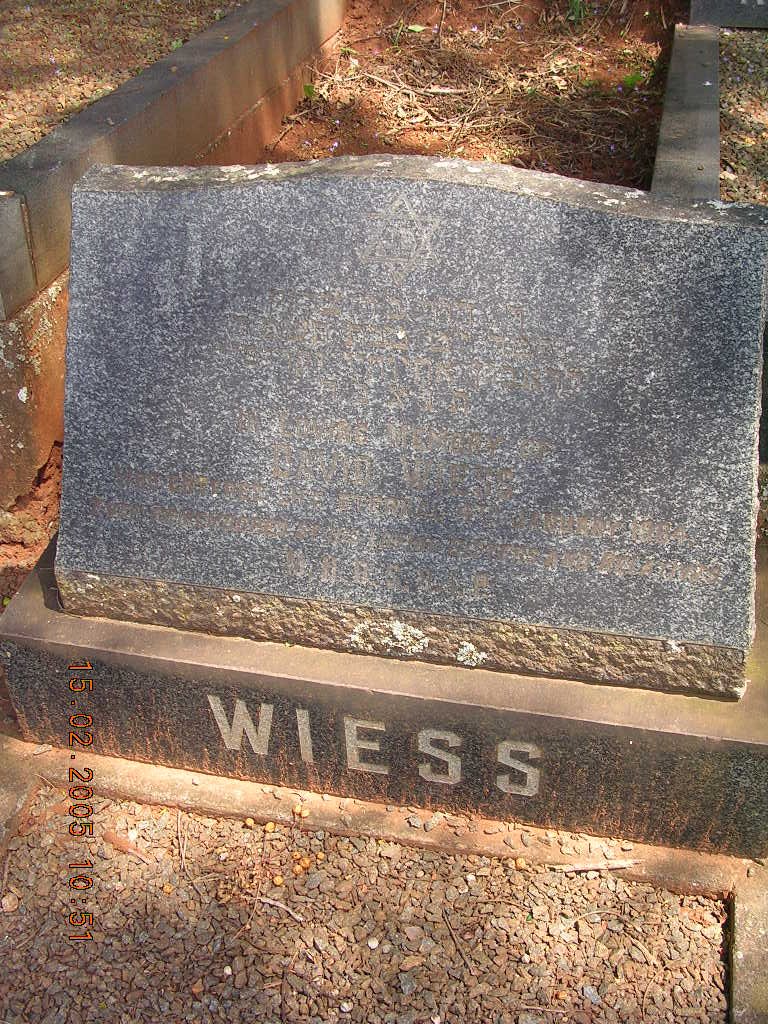 WIESS David -1984