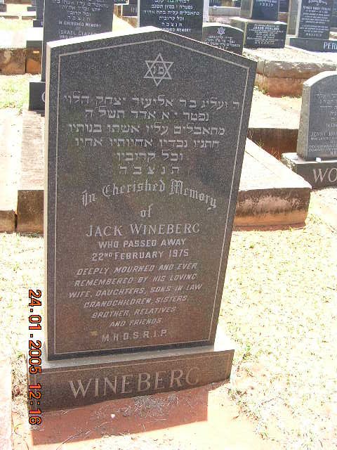 WINEBERG Jack -1975