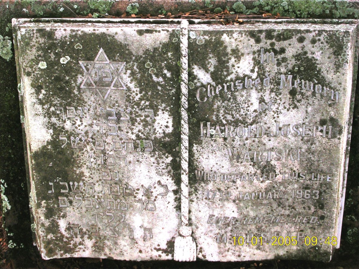 WARTSKI Harold Joseph -1963