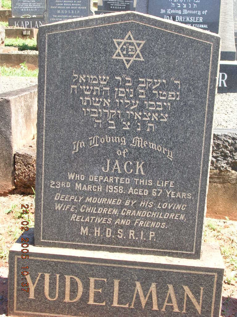 YUDELMAN Jack -1958