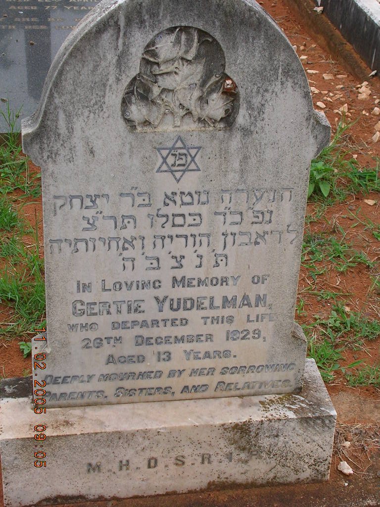 YUDELMAN Gertie -1929