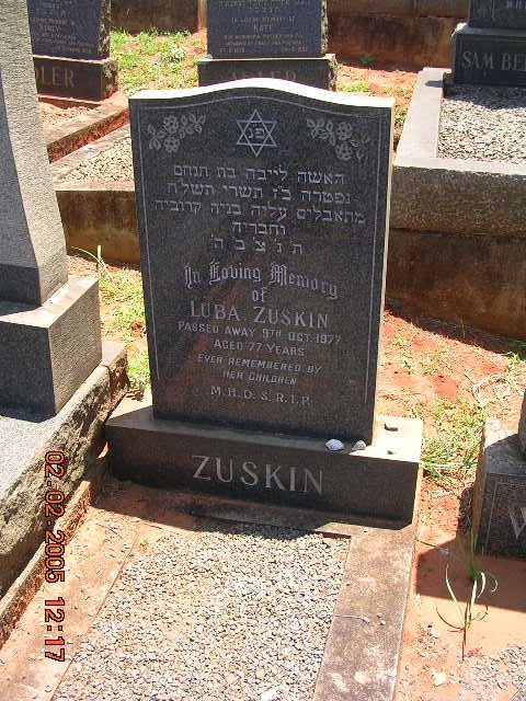 ZUSKIN Luba -1977