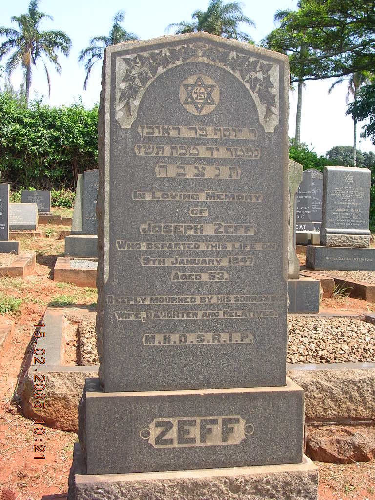 ZEFF Joseph -1947